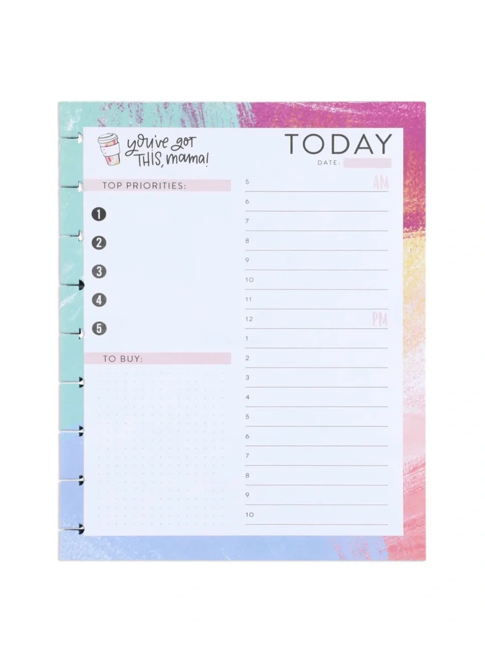 Happy Planner Classic Block Paper Pad MOM